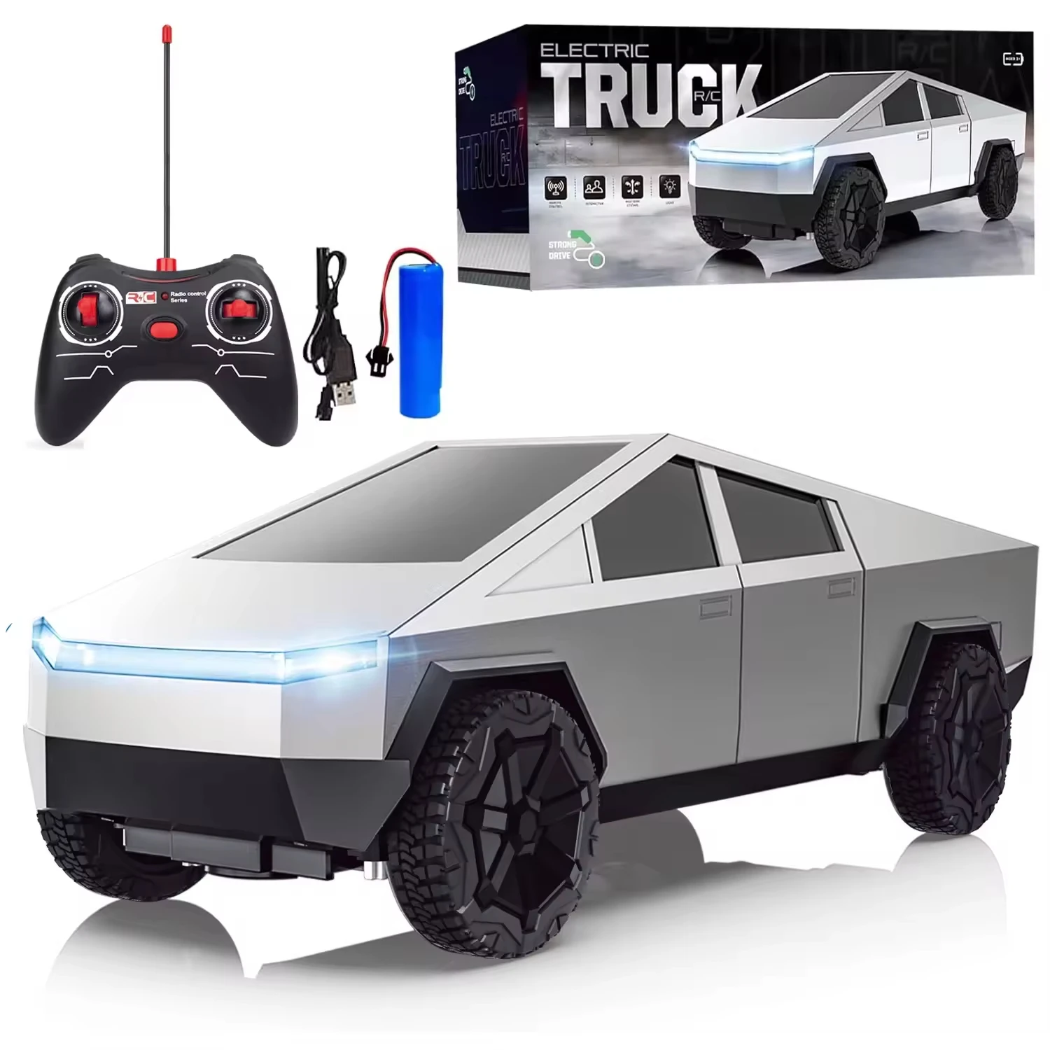 Rc Hobby Toucan - 1:24 RC Cybertruck Pickup 4WD Off-Road