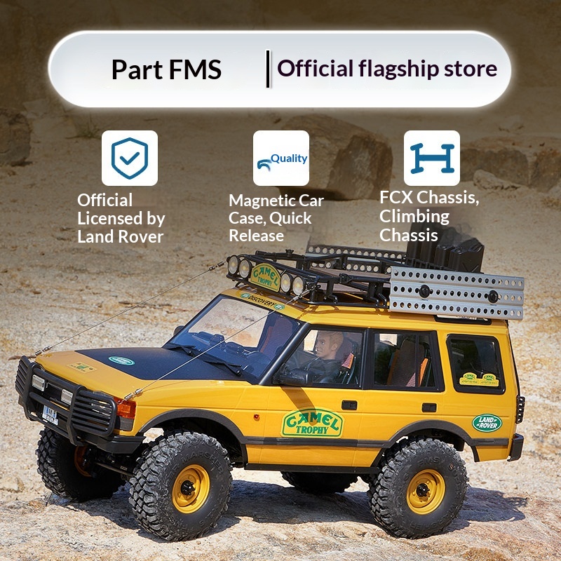 FCX10 1/10 Scale Camel Trophy  - đánh giá và giá Rc Hobby Land