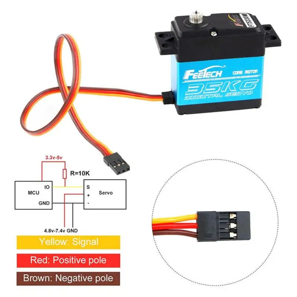 FEETECH FT5330M 35KG Digital S - đánh giá và giá Rc Hobby Shops