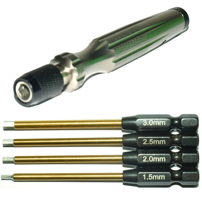 1/4Hex Screwdriver Set RC Repa - đánh giá và giá Rc Plane Hobby Zone