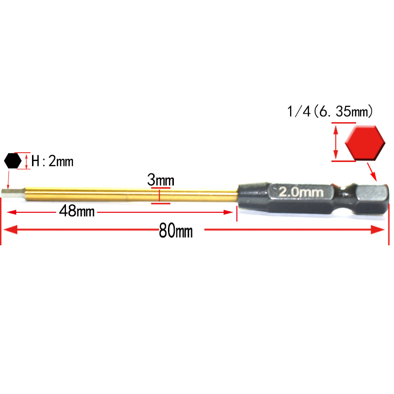 1/4Hex Screwdriver Set RC Repa - đánh giá và giá Rc Plane Hobby Zone