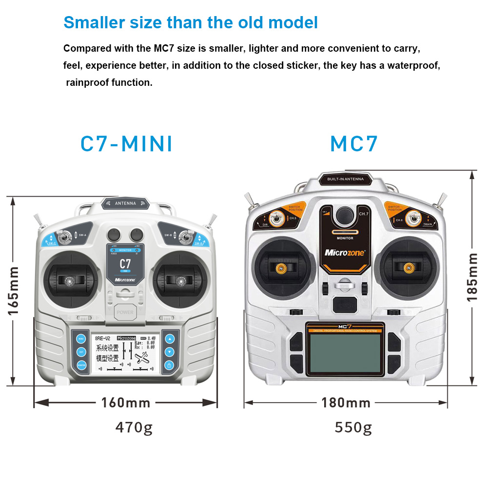 MicroZone MC7 Controller C7 MI - đánh giá và giá Rc Hobby Shops