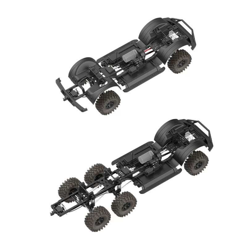 CROSSRC EMO X7 XL4 1/8 RC Craw - đánh giá và giá Rc Hobby Grade Truck