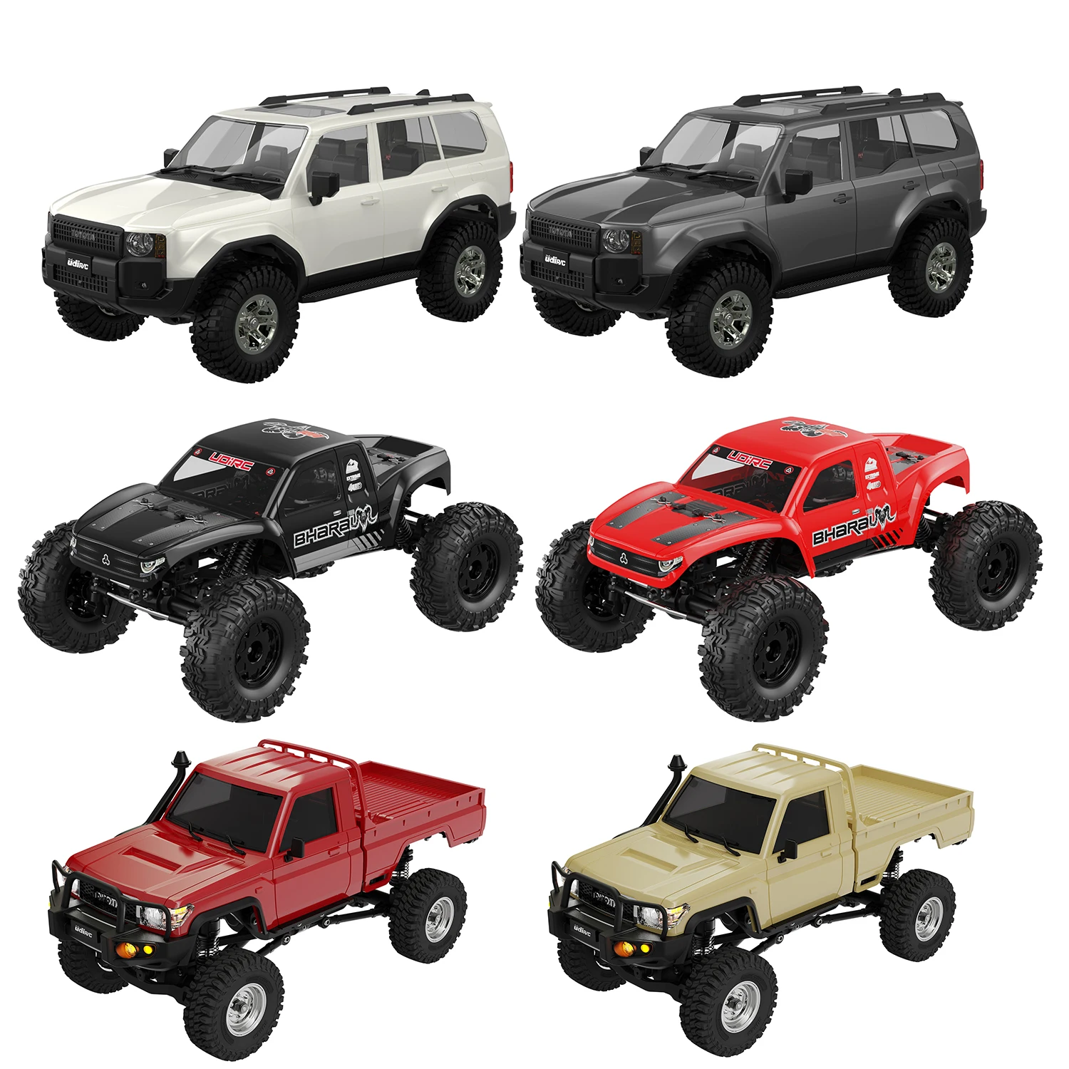 UDIRC 1/18 1/24 Scale Rock Cra - đánh giá và giá Rc Hobby Grade Truck